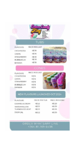 COTTON CANDY - Price List