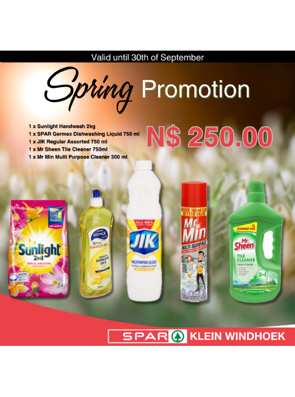 Klein Windhoek Spar - Spring Fresh