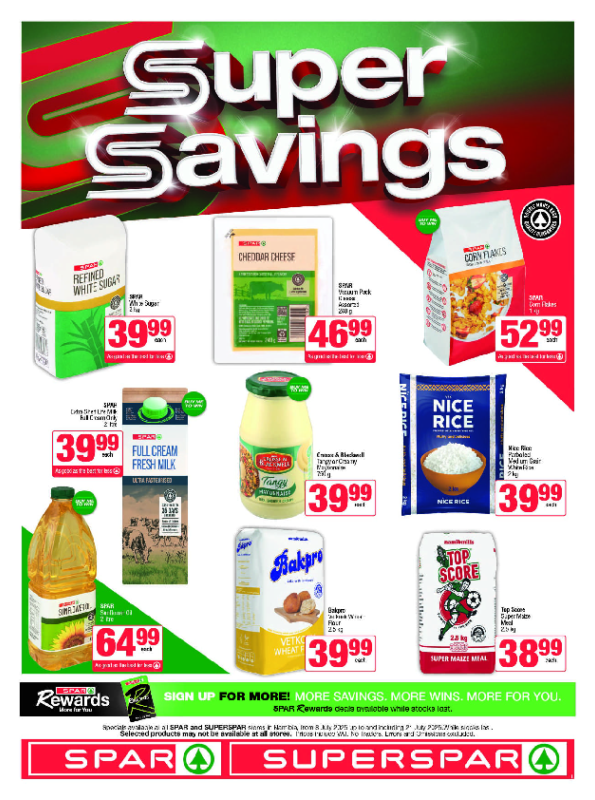 SPAR - Month End - July