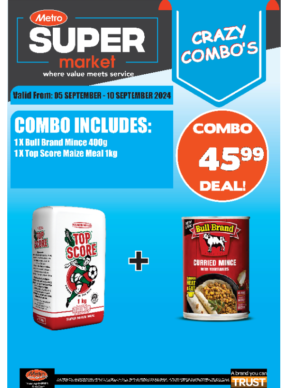 Metro Supermarket - Crazy Combos Weekend