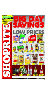 SHOPRITE - Big Day Savings