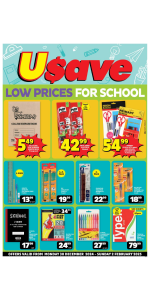 USave - Back to School