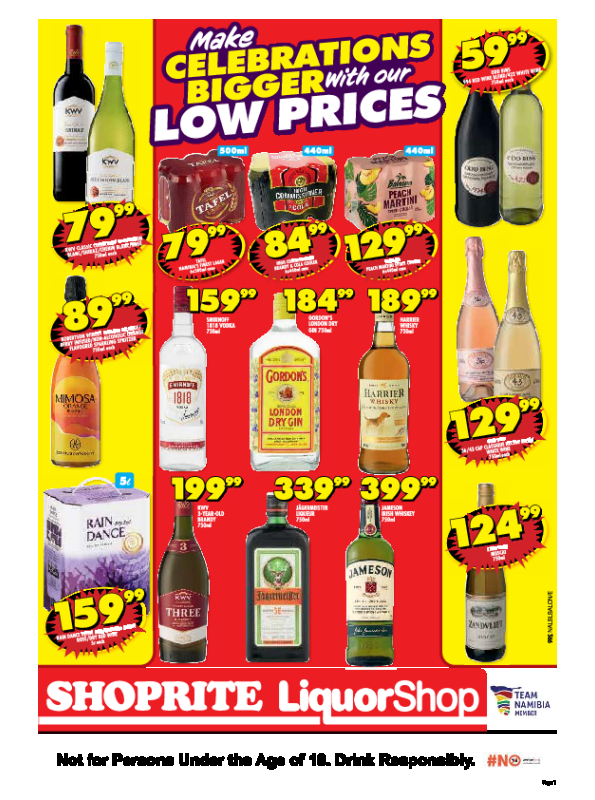 Shoprite - Liquor Store - Month End