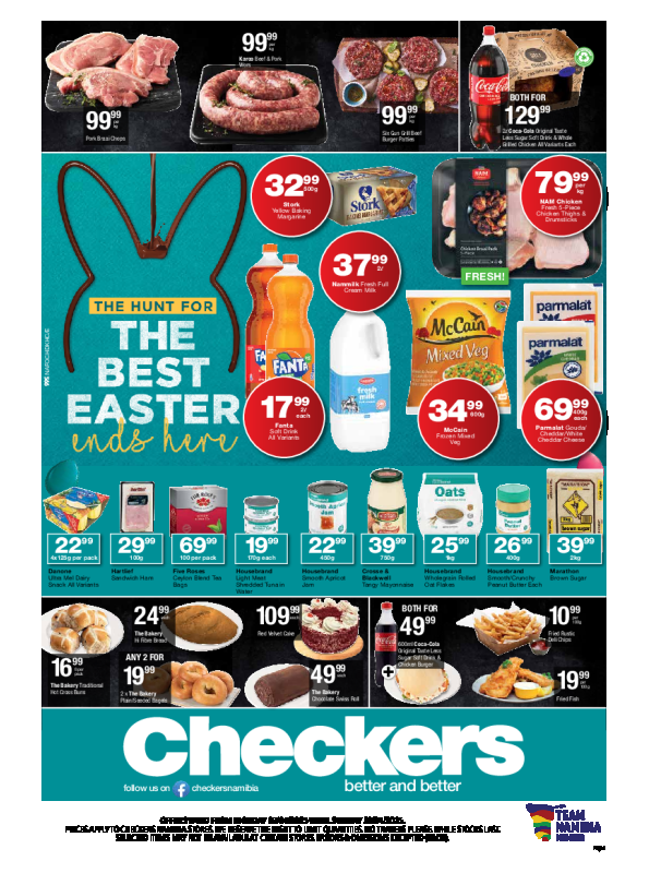 CHECKERS - Easter Specials