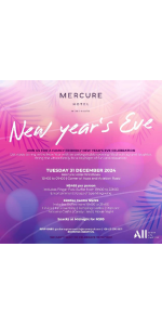 Mercure Hotel - Family-Friendly NEW YEAR'S EVE celebration