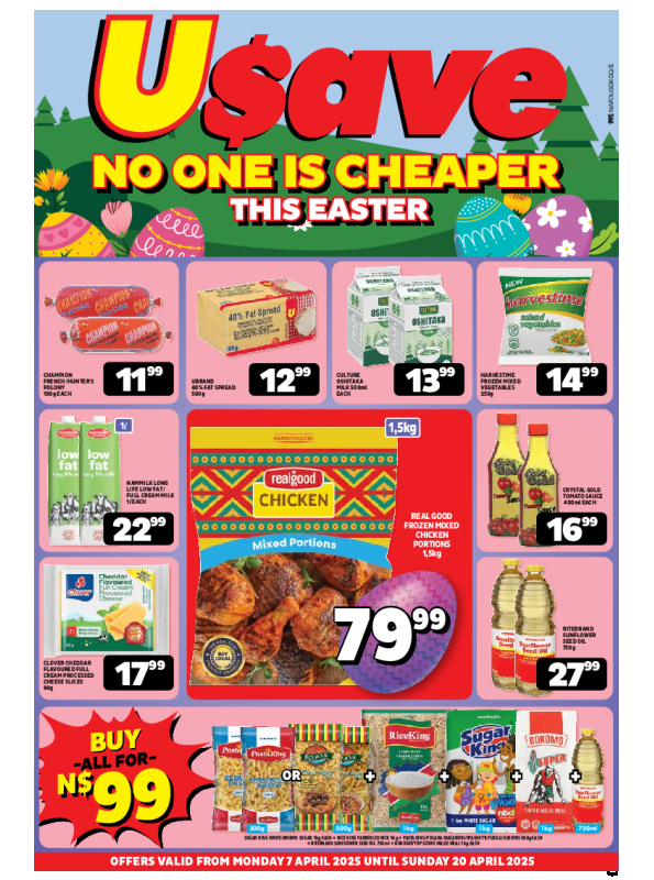 USAVE - More Easter Specials