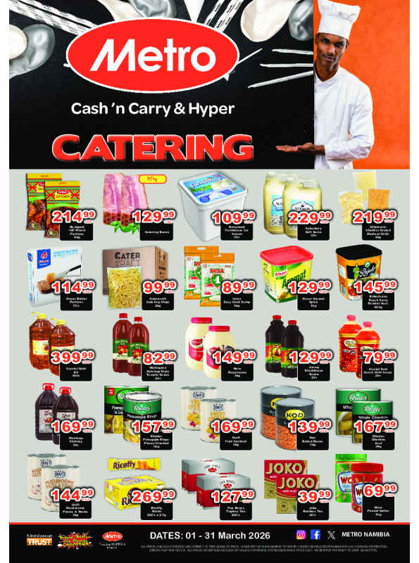 METRO - Catering - March