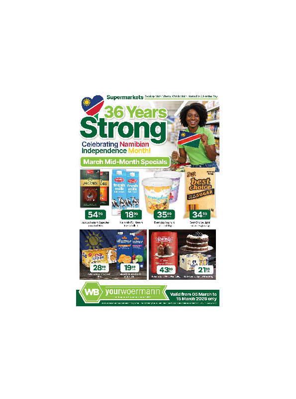 YOUR WOERMANN - Mid Month - March - Supermarkets