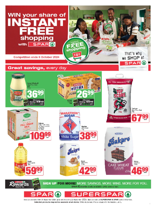 Spar - Mid Month (Sept)