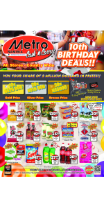 Metro CC - 10th Birthday Deals!