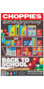 Choppies - Back to School