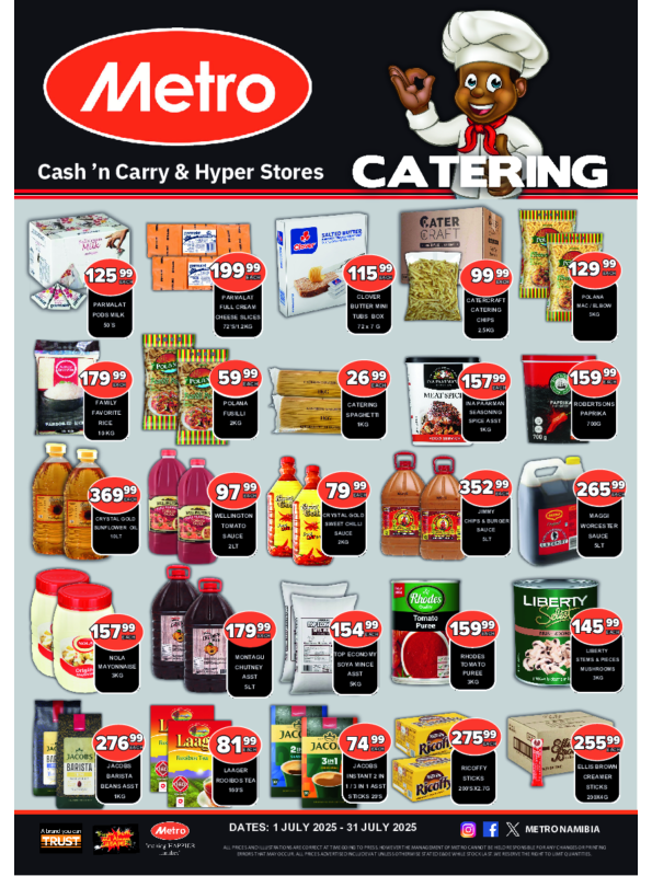 METRO - Catering - July