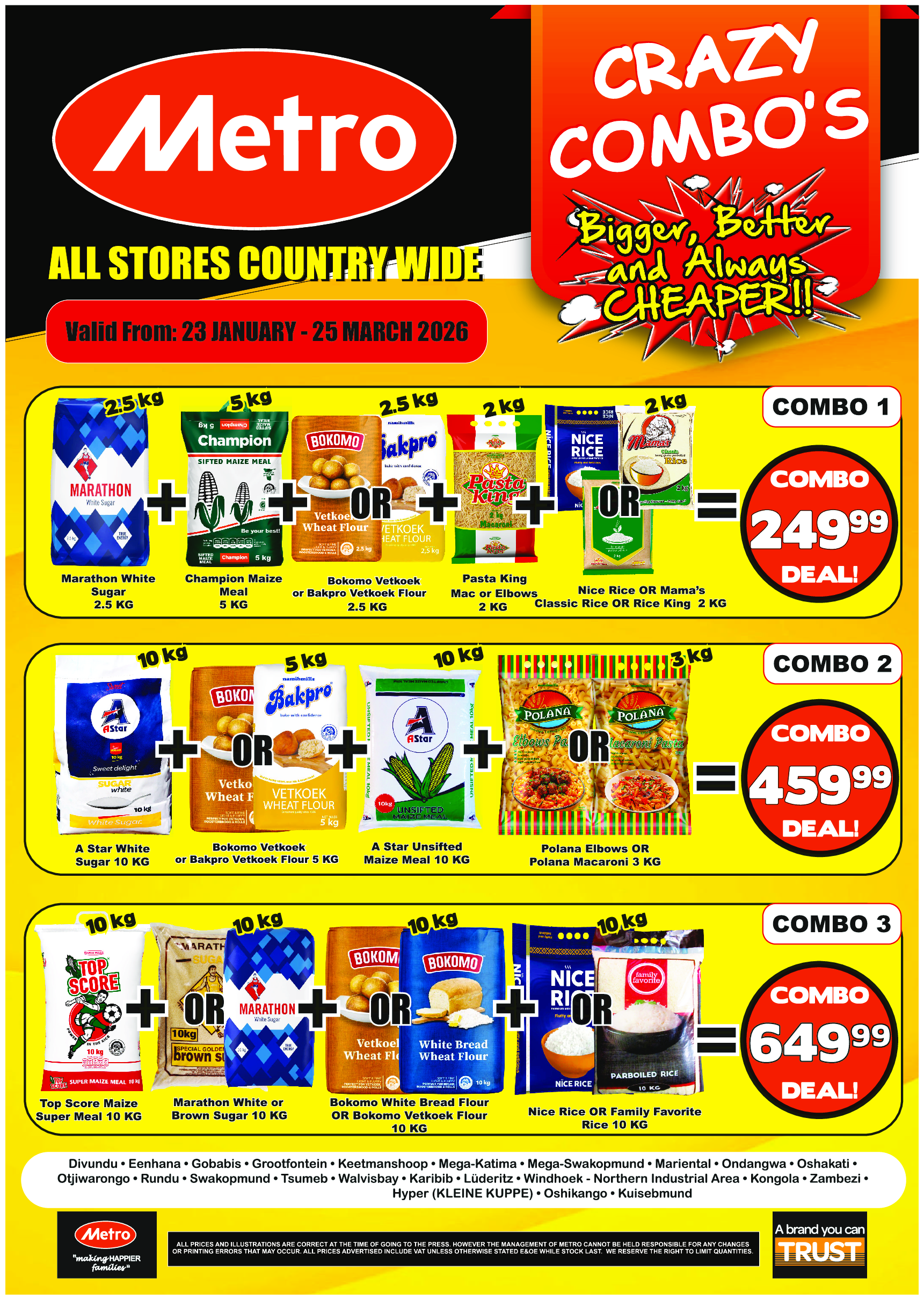 METRO - Crazy Combo - January