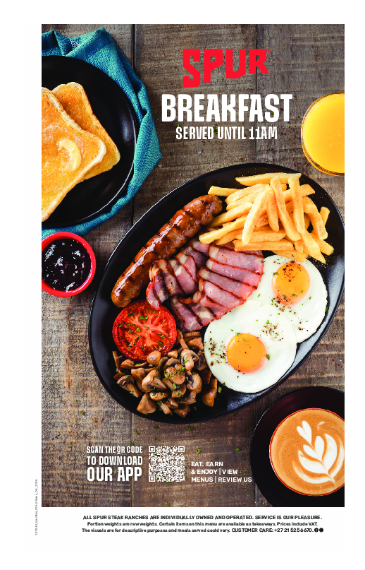 SPUR - Breakfast Menu