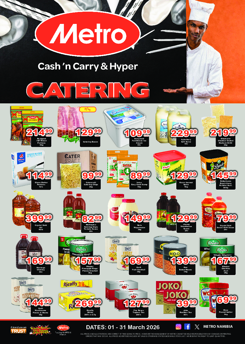 METRO - Catering - March