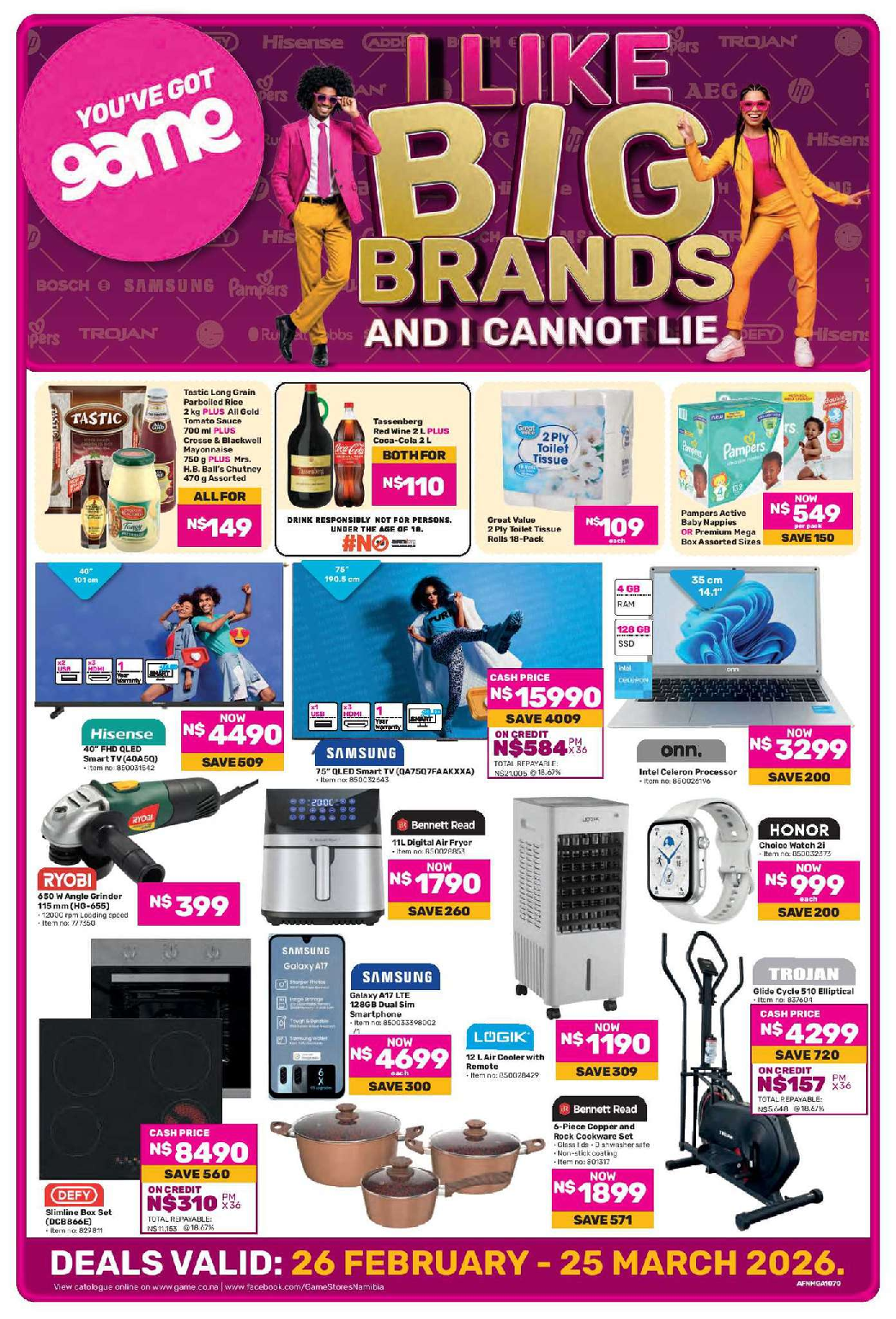 GAME - I Like Big Brands And I Cannot Lie