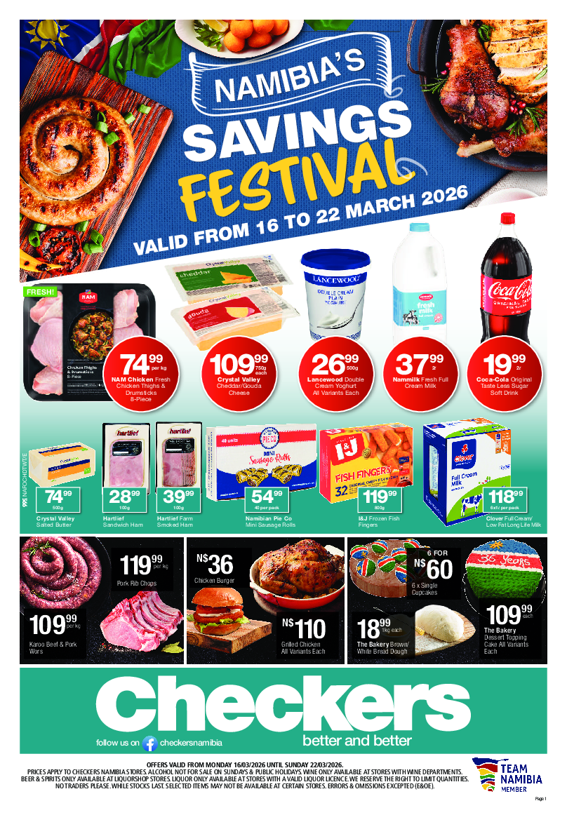 CHECKERS - Namibia Savings Festival