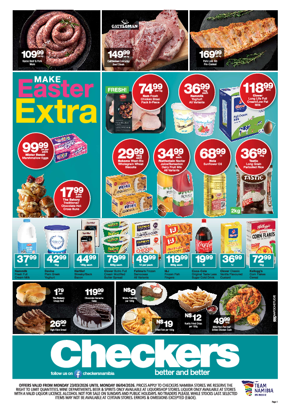 CHECKERS - Month End - March