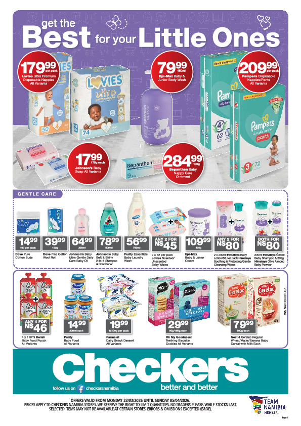 CHECKERS - Baby Promo - March