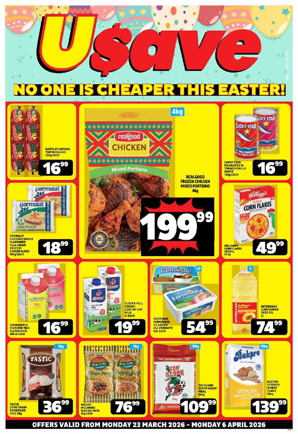 USAVE - Month End - March