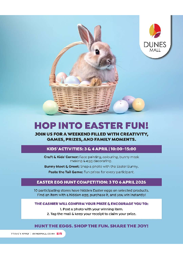Dune Mall - Hop Into Easter Fun