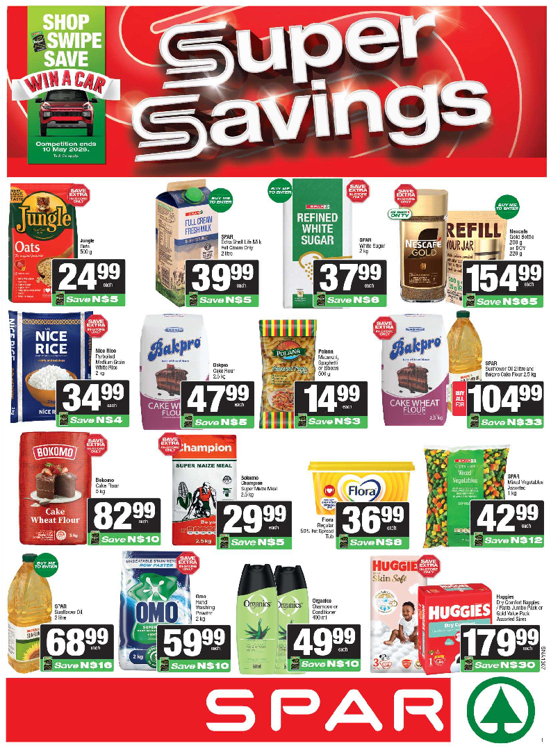 SPAR NAMIBIA - Mid Month Leaflet - April